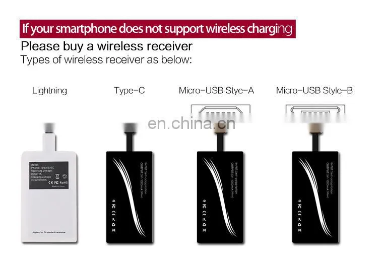 Qi Wireless Charging Pad for iPhone X Wireless Charger, for Note 8 Wireless Charger OEM LOGO