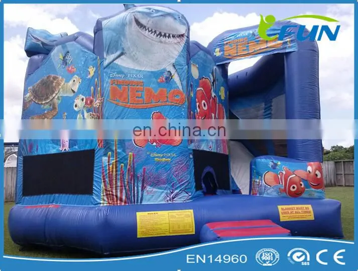 nemo inflatable bouncer for sale/inflatable mini nemo bouncy for kids/inflatable nemo bouncing bouncer