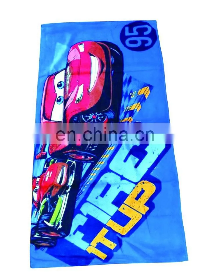 Cartoon printing cotton towel for promotional use