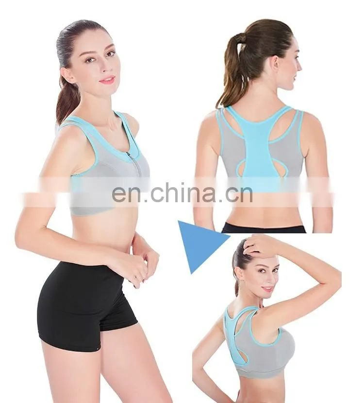 Women's Cross Back Double Layer Sports Training Bra#805