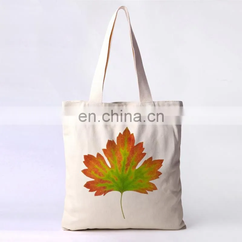 Fashion shopping bag custom cotton canvas tote bag