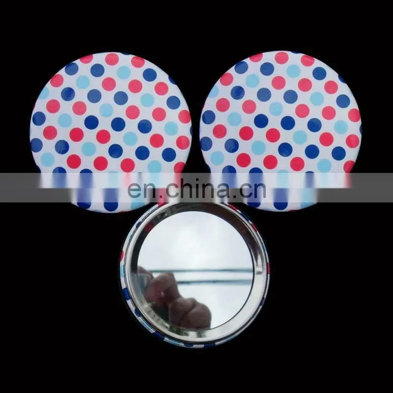 Hot selling metal plain round pocket mirror manufacturers