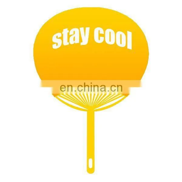 1st class quality branding ad logo photo OEM paper fan print