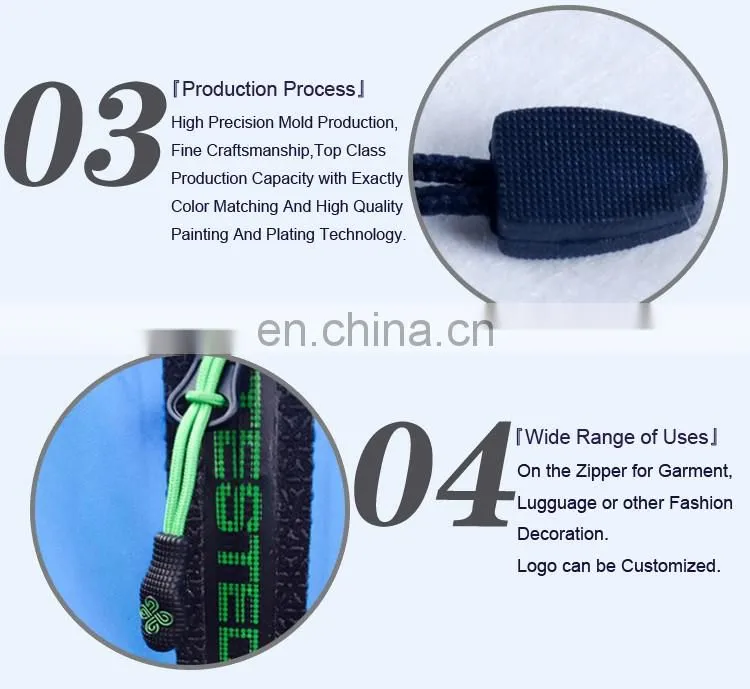 Custom Strong Zipper Puller for Bag LR10010