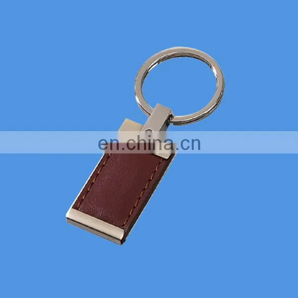 custom car brand logo leather keyring