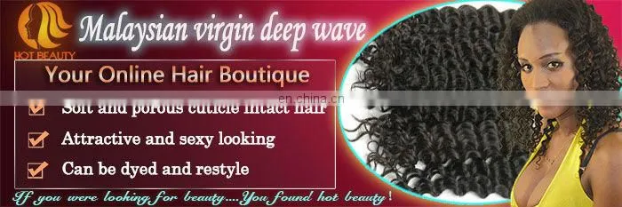 Malaysian natural wave human hair ponytail extension