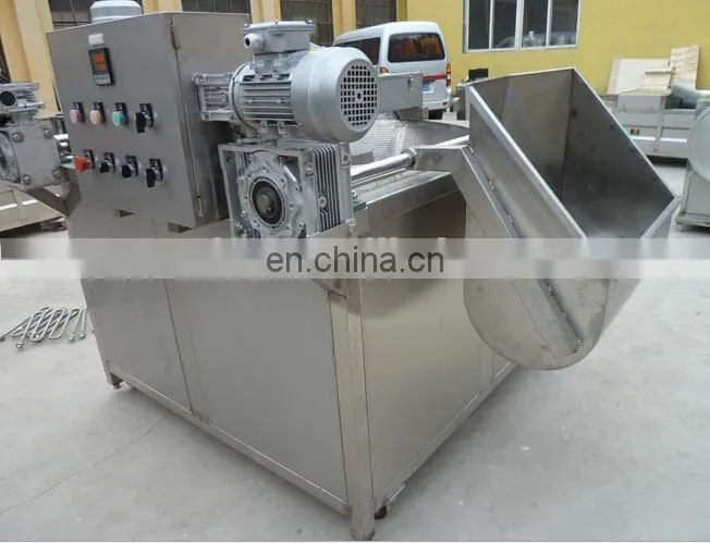 Continuous Nuts Fried Machinery Potato Chips Deep Fryer Automatic Frying Machine