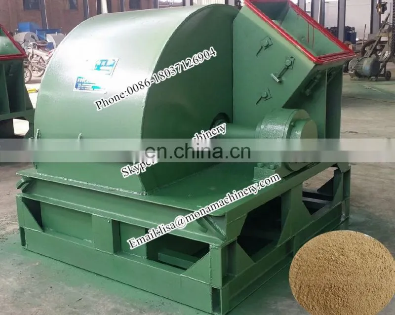 Three input Wood crusher machine for making sawdust 0086-18037126904
