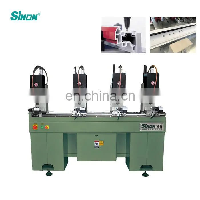 Automatic UPVC Window Plastic Window Drilling Machine for Screw Fastening