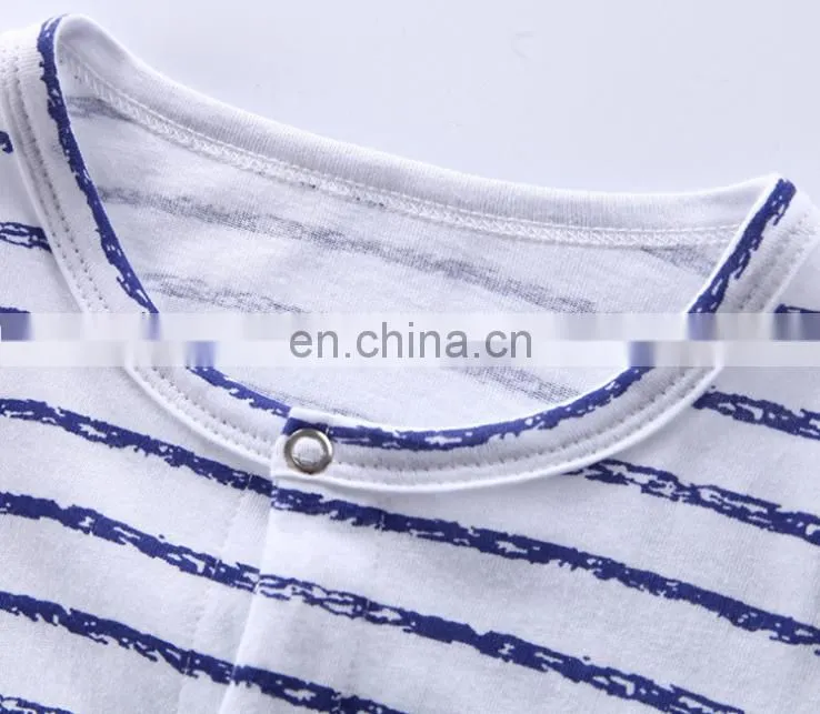 Top Quality Summer Customized 100% Cotton Baby Clothes Romper