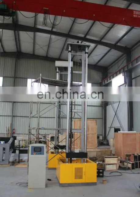 NDT-6000 6000J PLC Controls And Touch Screen Computer Control Drop Hammer Impact Testing Machine