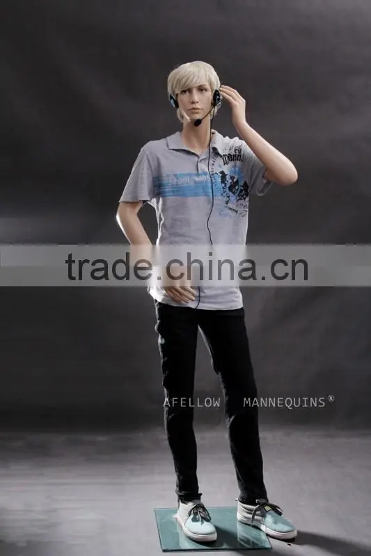 Teenager Fiberglass Boys Mannequin Realist Dummy Manikin SK08