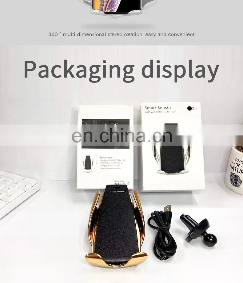 Qi Wireless Charging High Efficlency Wireless Charging For Iphone 6/7/8 Mobile Phones Charging Station