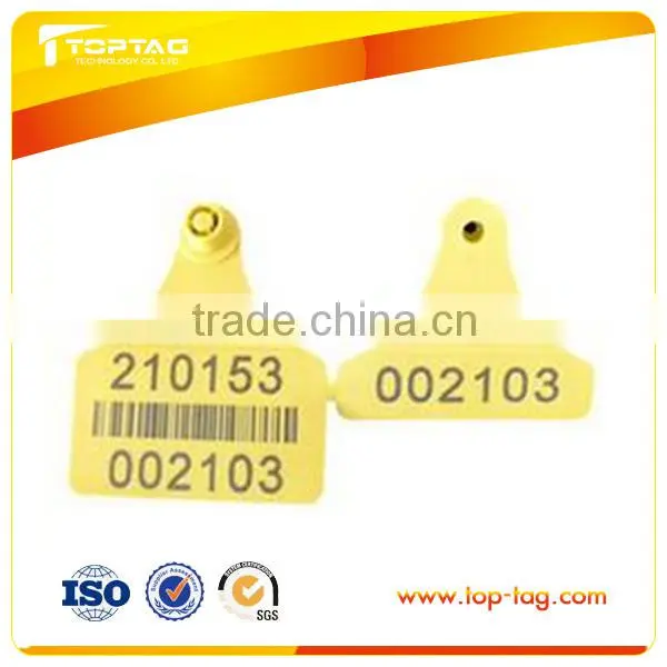 Waterproof Pvc Rfid Sticker 125Khz Rfid Animal Ear Tag
