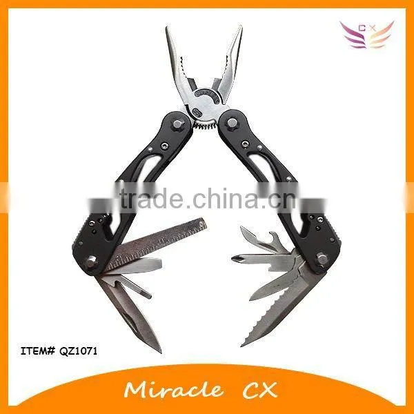 Black handle with 4 holes multi function tool