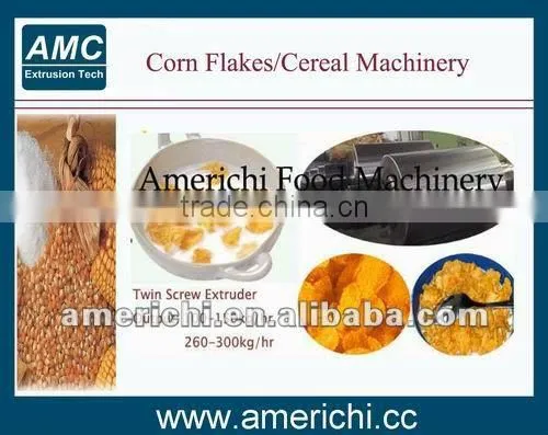 300kgh corn flakes machine