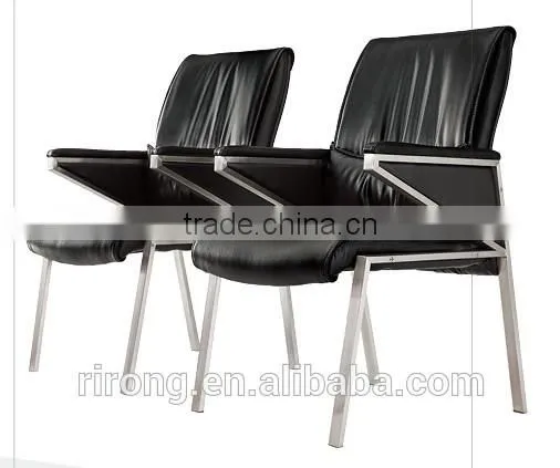 Factory oem product office black leather conference chair