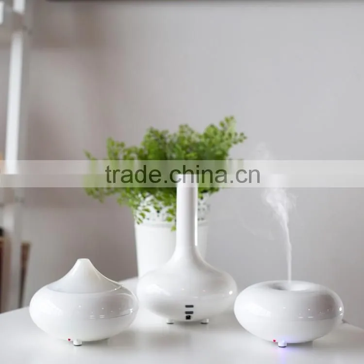160ml Ultrasonic Diffuser Humidifier Air Purifier Atomizer White