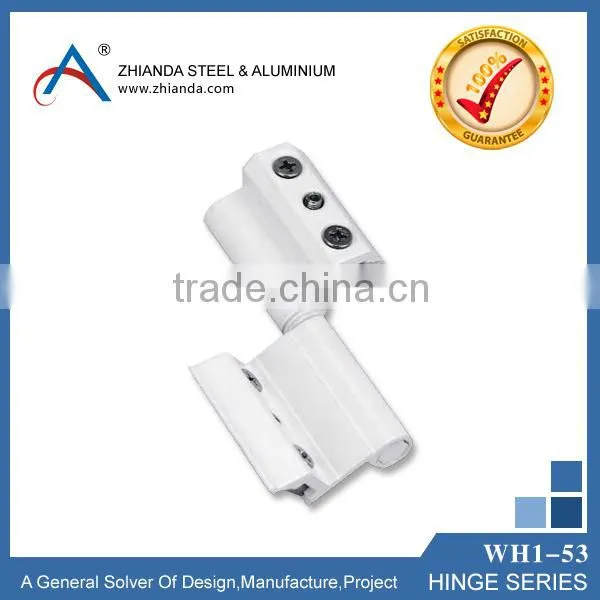 High quality box hinge white anodized aluminum hinge
