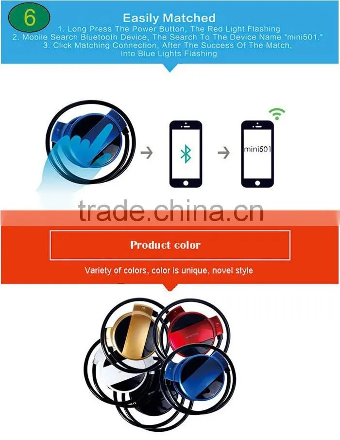 Mini 501 earphone for gionee,mini bluetooth earphone