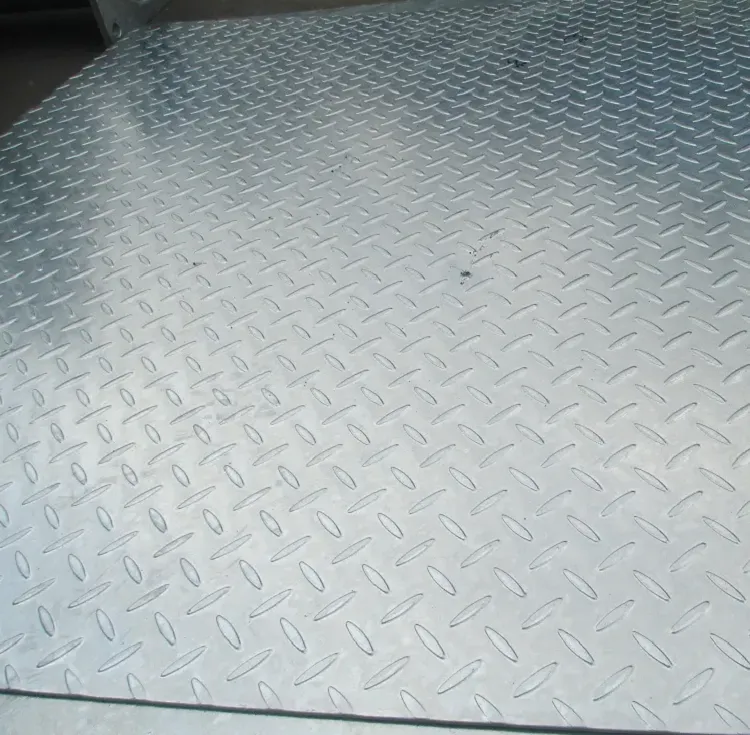 Q235B S235JR A36 Galvanized Checkered Iron LR Grade 7 Days Hot Rolled Carbon Steel Free Cutting ASTM ANSI JIS 2-3 Days Delivery