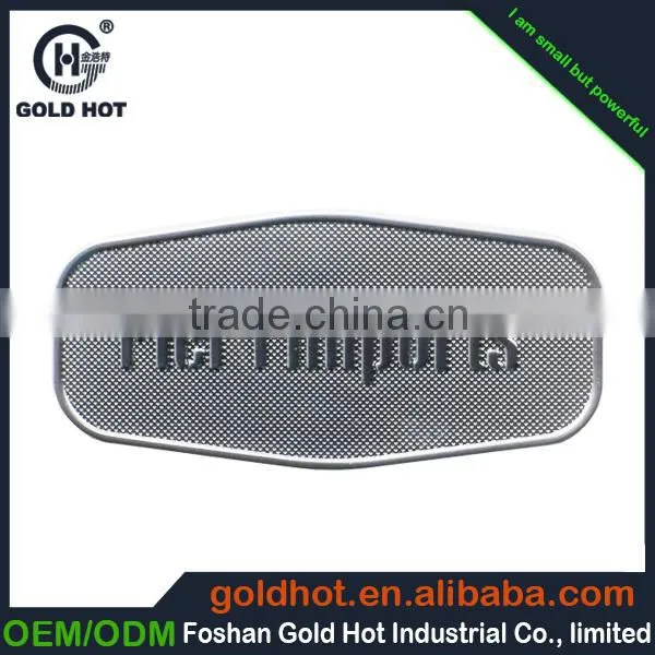 professional branding small metal logo name plate all shapes available