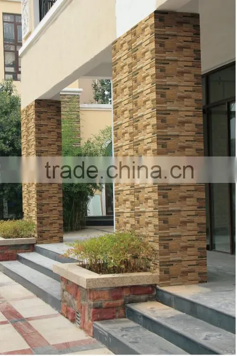 3D inkjet glazed decarative ceramic exterior wall tiles