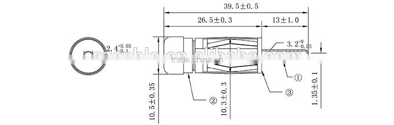 Car Radio Aerial Connector Female to Male ISO to DIN Antenna Adapter