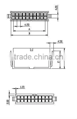 4.2mm Mini Fit Power connector
