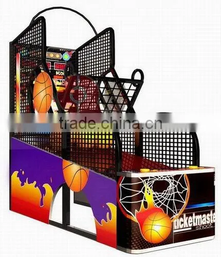 Deluxe Coin Operated Amusement Game Basketball Machine