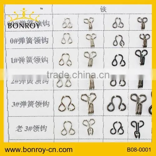 Normal dress hook and eye and bra hook and eye