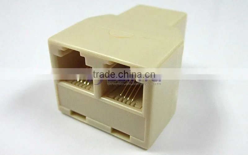 rj11 to rj45 adapter telephone adapter,tel connector & Modular plug (4P4C;6P4C,8P8C)