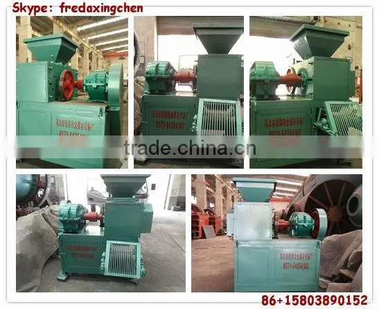 Small four roller 1-2t/h YQJ 290 briquette machine