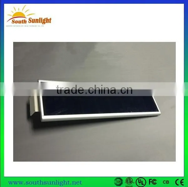 20W all in one solar LED street light solar street lighting