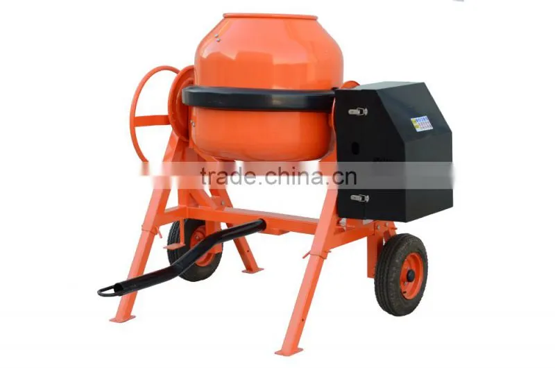 gasoline mini concrete mixer with two wheels