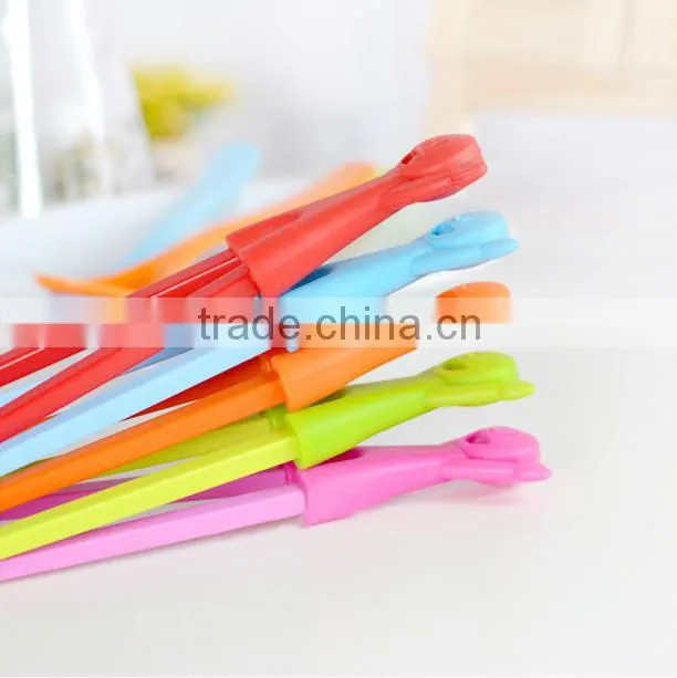 2016 FDA Silicone rubber kids chopsticks