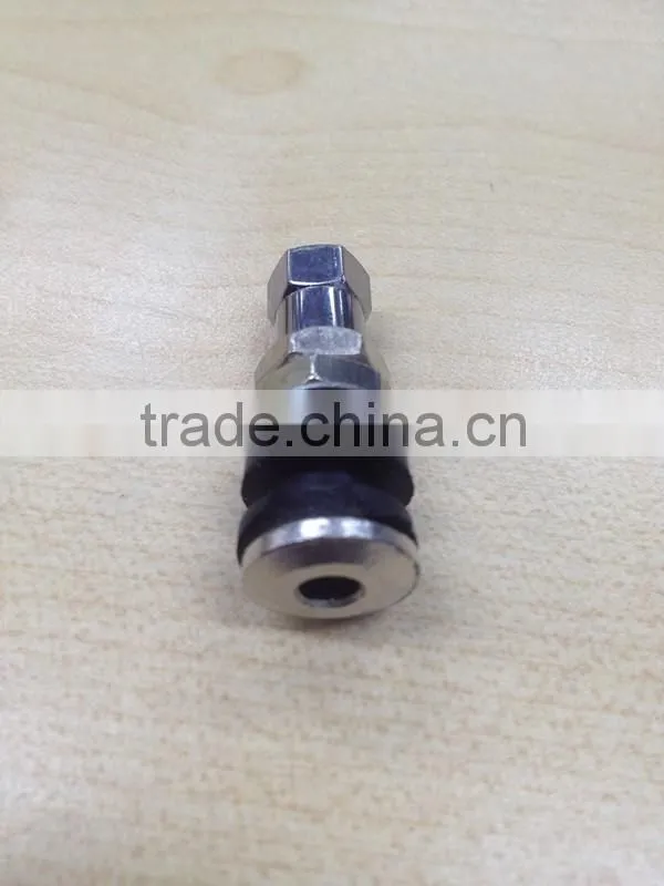 Motorcycle Scooter Motorbike Quad Tyre Valve With Dust Caps