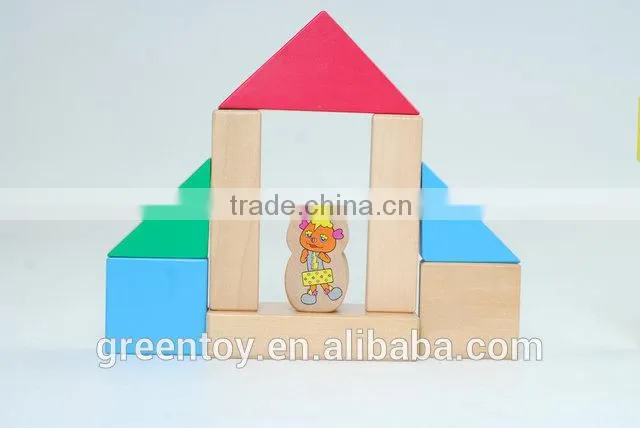 wooden block puzzle educational toys for kids