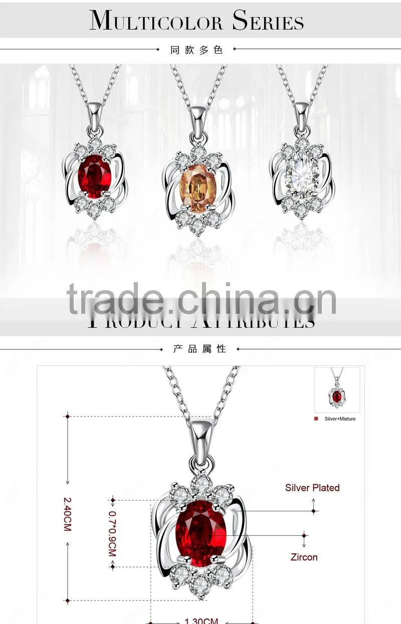 Fashionable evil clow design 925 sliver plated india natural gemstone pendant