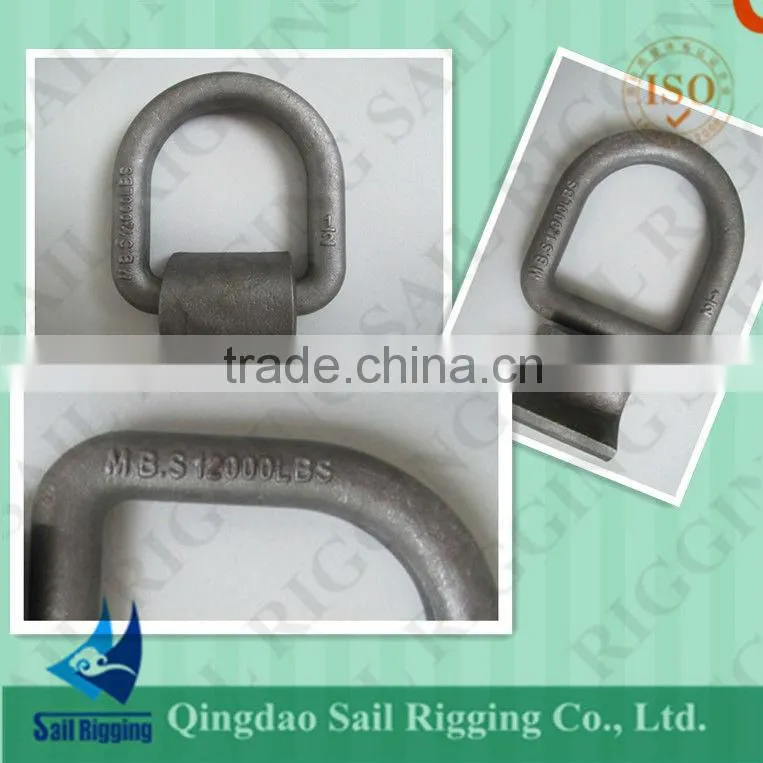 High Quality Forged Mounting D Ring With Strap