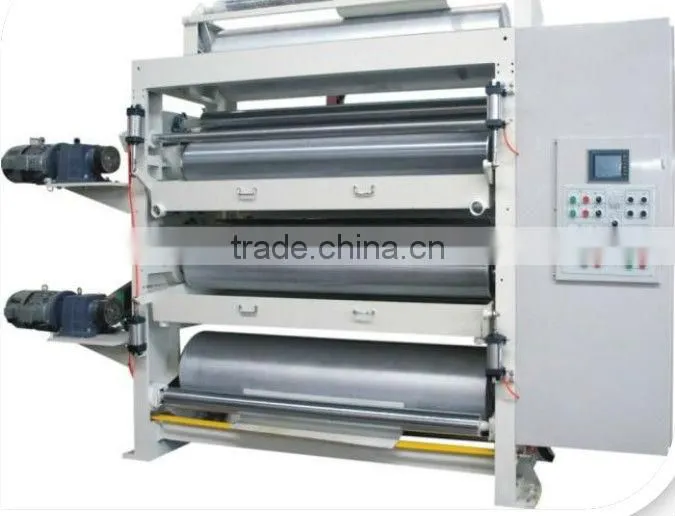 High speed corrugated cardboard production machine