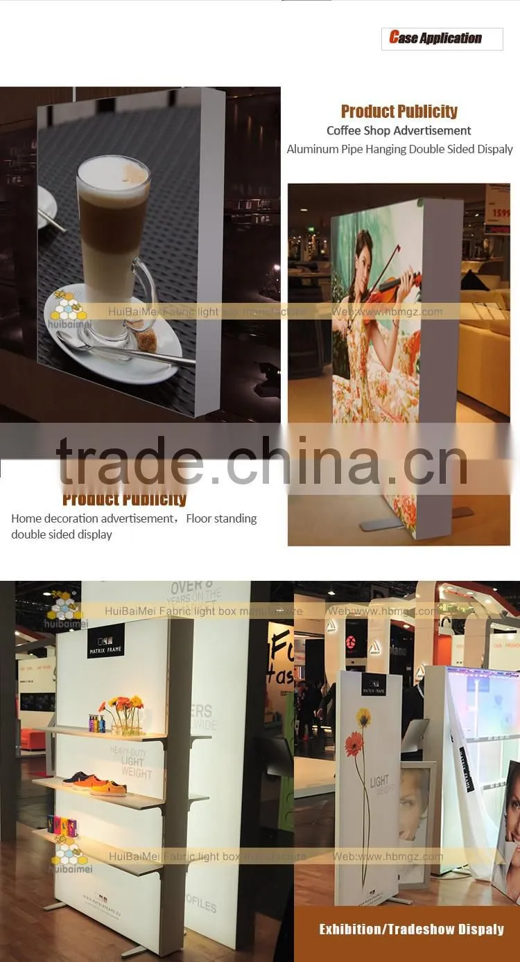 Exhibition Advertising Display Double Sided LED Outdoor Light Box