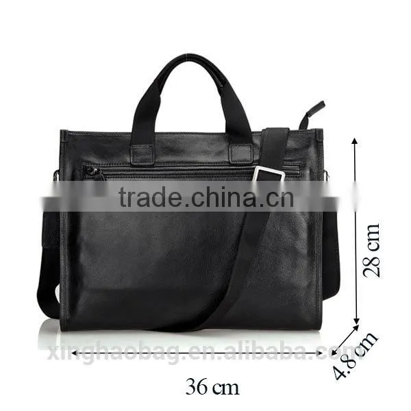 2014 foreign trade briefcase and leather business bag for men