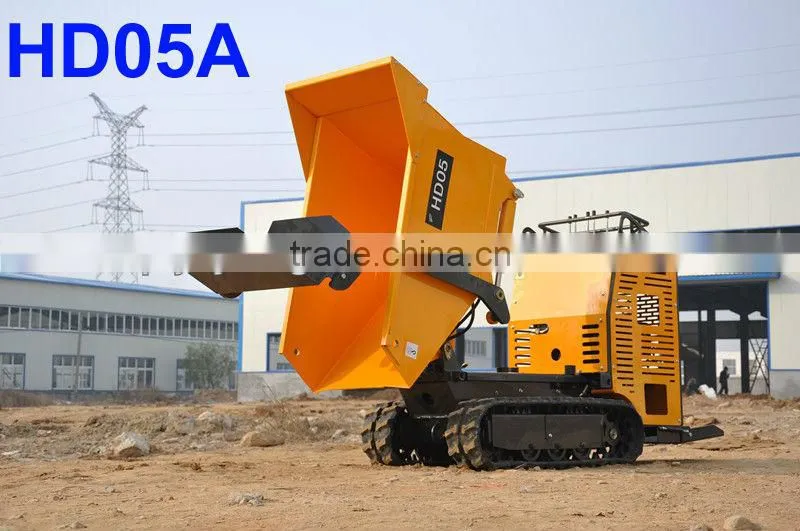 mini dumper with CE paper,load 500kgs,hydraulic transmission,1447mm ultrahigh dumping height