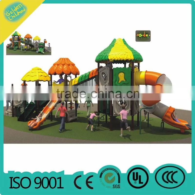 entertainment playground kindergarten slide,outdoor kids plastic slide