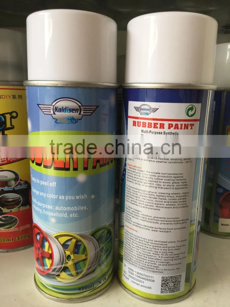 Acrylic Main Raw Material and Spray Application Method chrome effect aerosol paint