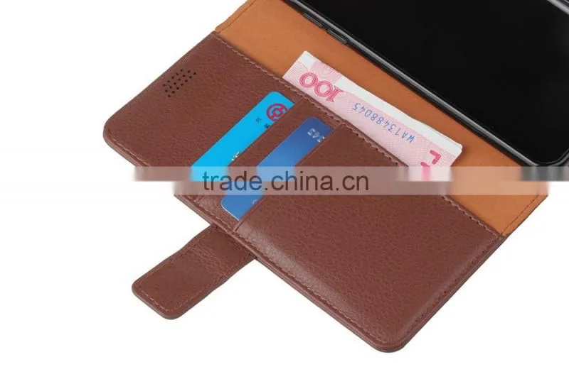 Luxury MMT PU Leather Case with Card Slot for Samsung C5 Litchi Grain Anti Shock Holder Frame Flip Wallet Case for Samsung C5