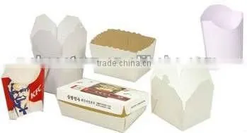 High quality hamburger paper box