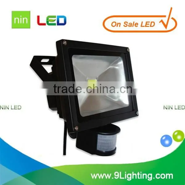 Bottom price best selling pir sensor led flood lights