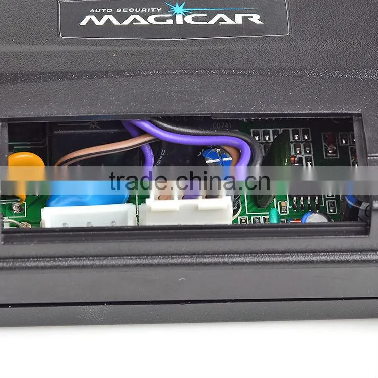 English version Two Way Car Alarm System Magicar M101AS with remote engine starter